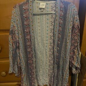 Pre-love Knox Rose Bohemian Patterned Kimono